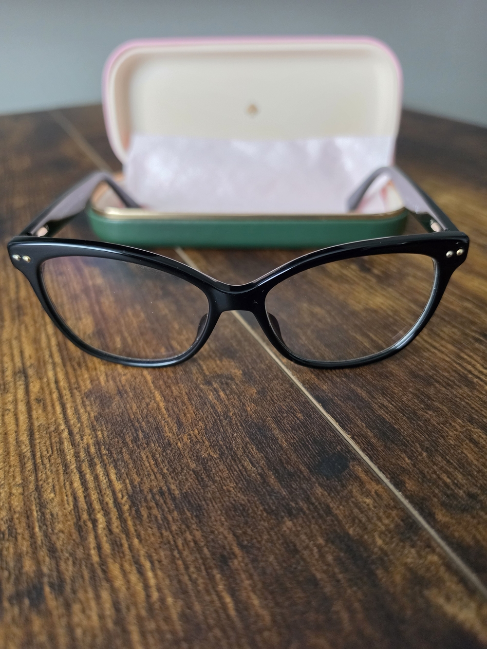 Kate spade Black Cat-Eye Optical Glasses